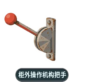 柜外操作机构把手
